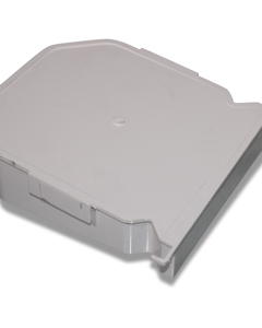 End cap for air duct 165x153 one-sided 5deg rh